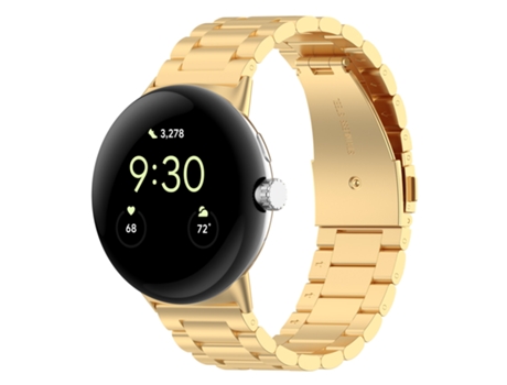 Pulsera para Google Pixel Watch 1/2 INF de Inox, Metal Plata