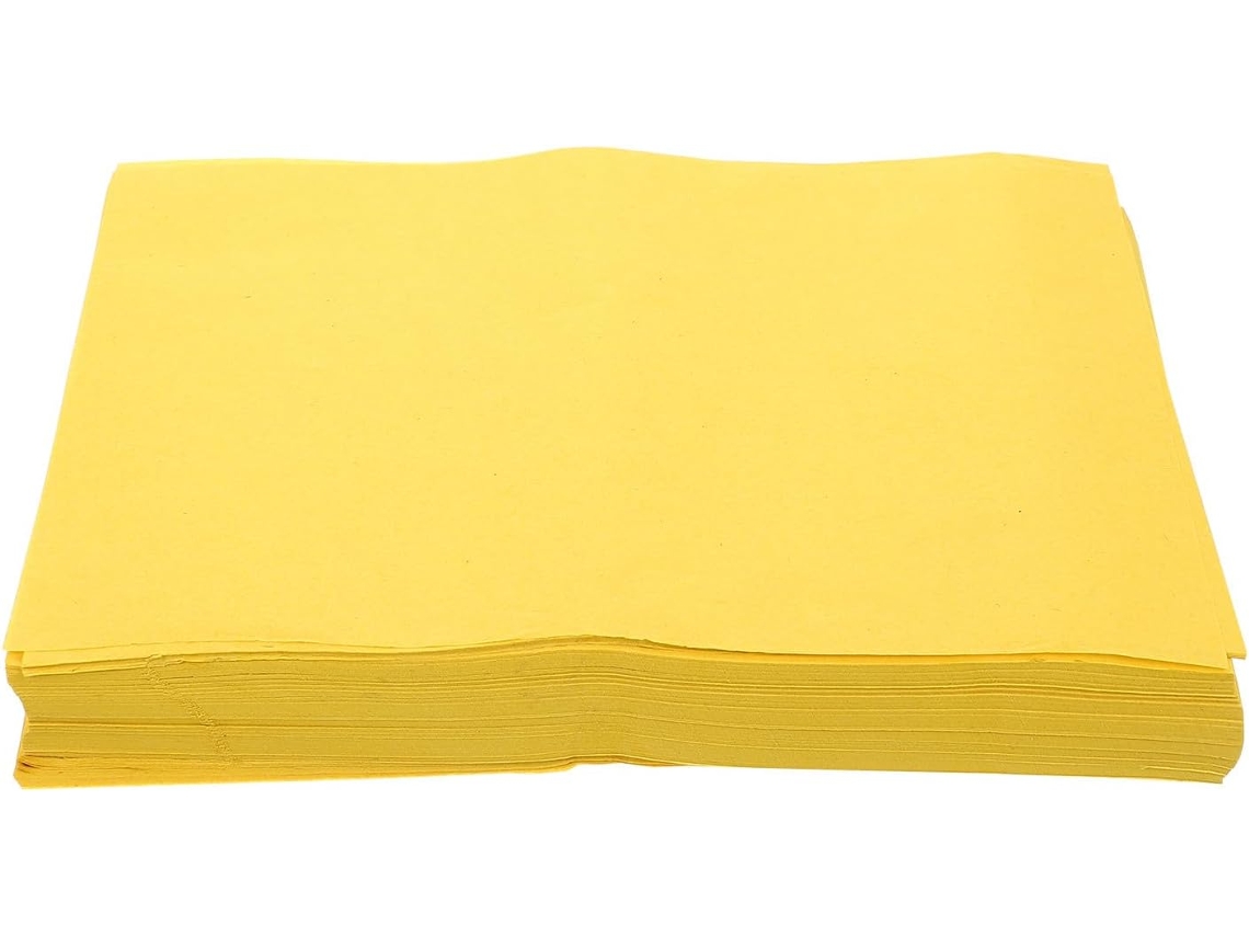 Papel Tradicional Amarillo Para El Culto A Los Ancestros, 500 Piezas, 30x20 Cm, Para Bendiciones, Plata Y Rituales.