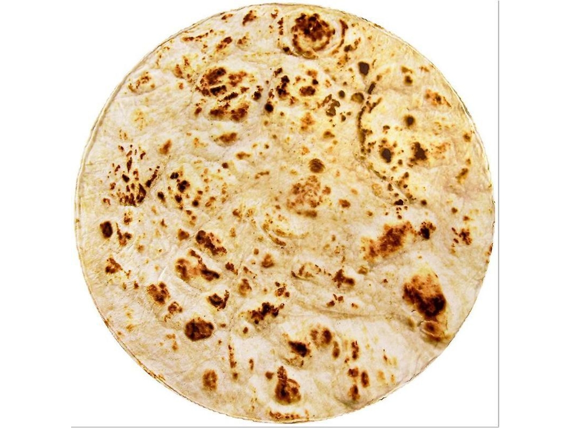 Manta Gigante De Tortilla De Harina De Doble Cara, Flannel Suave 285 Gsm Para El Hogar, Regalo Original