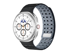 Pulsera de silicona transpirable magnética SFWINL para Samsung Galaxy Watch 8/8 Classic