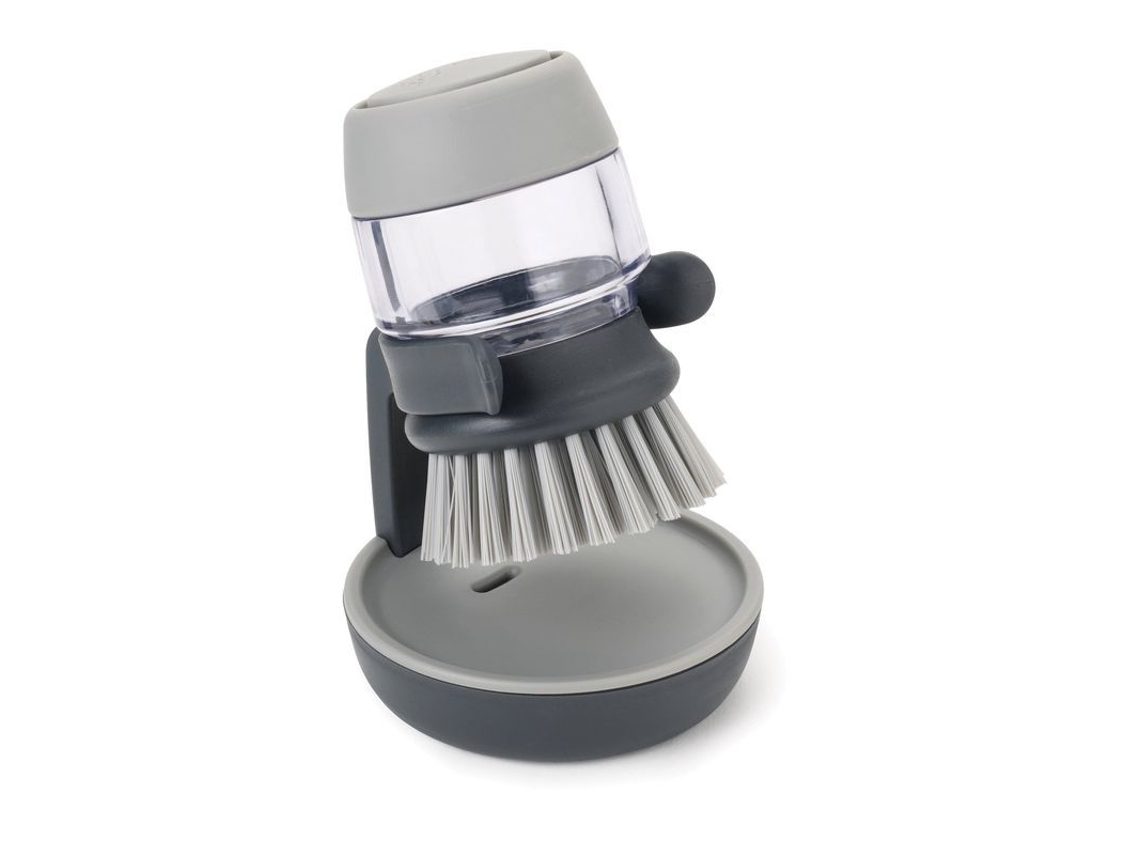 2026-escobilla De Cocina Con Dispensador De Jabón Recargable Y Base De Almacenamiento Para Lavar Plato