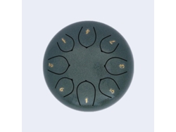 Pandereta De Acero De 6 Pulgadas Y 8 Tonos Instrumento De Percusión Adecuado Para Principiantes (Jade Celadon) CUICH