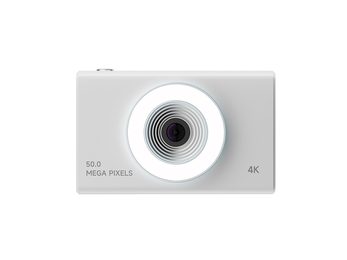 Cámara digital 4K HD con zoom 8x y luz de relleno ajustable para principiantes Cuich