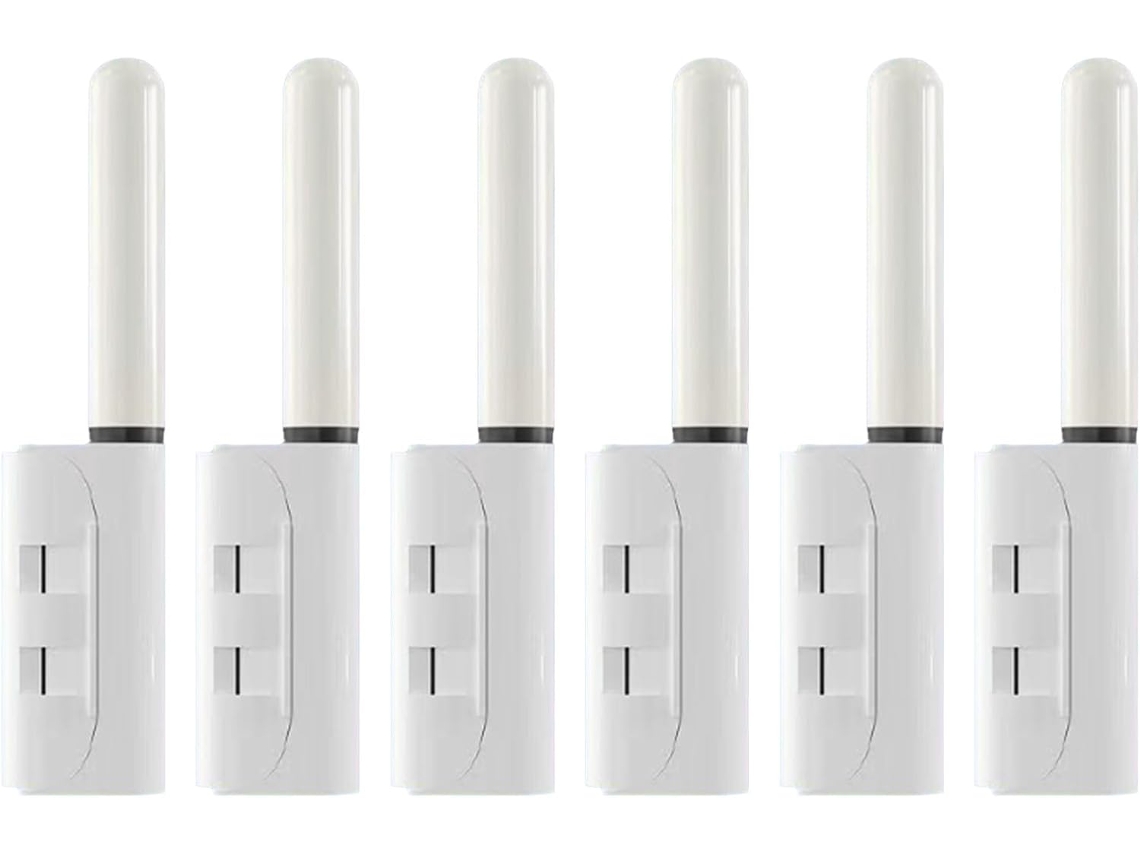 Lote de 6 Cannes bordados con luz LED SFUSHOS