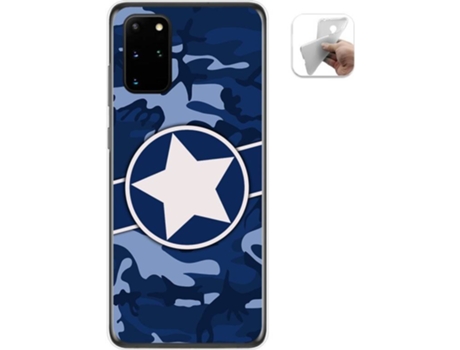 Carcasa Samsung Galaxy S20+ Plus TUMUNDOSMARTPHONE Camuflaje 03 Multicolor