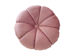 Cojín Redondo De Calabaza - Para Sofá Y Cama