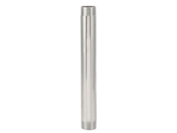 Conector Macho Roscado G3/4, Tubo De Extensión De Acero Inoxidable 304 De 20 Cm Para Instalaciones Sanitarias De Gas.