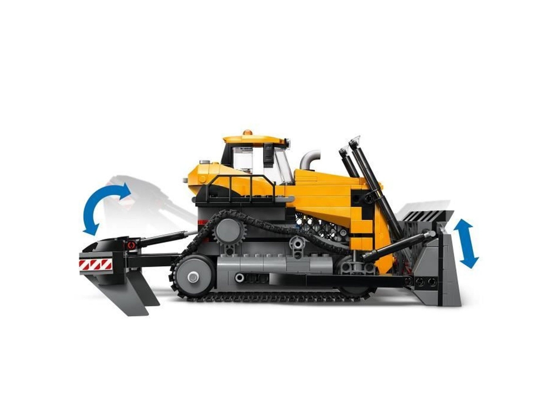 LEGO City: Bulldozer Amarillo 60466 (682 piezas)