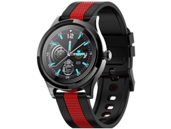 Reloj inteligente con monitor de actividad física, frecuencia cardíaca, presión arterial, oxígeno en sangre, IP68, resistente al agua, llamadas de sueño, redes sociales, podómetro, cámara, música, Bestvite (negro)