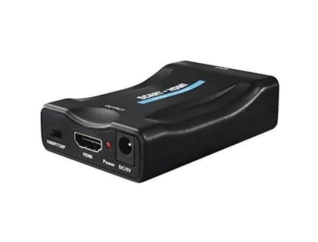 Convertidor Av/Scart a Hdmi Hama Full-Hd 1080P Compatible con Ntsc Accesorio Usb Incluido