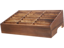 Organizador De Madera De 24 Compartimentos Para Teléfonos, Estante De Almacenamiento Con Compartimentos.
