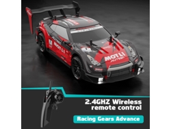 Coche eléctrico RC con grafiti, 40 km/h, recargable, ideal para derrapar y competir, divertido juguete de cumpleaños para niños. Aeuzwr