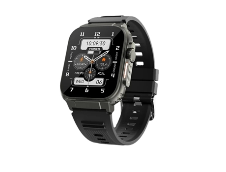 Reloj Inteligente TWS link Auricular Bluetooth 1.96 Full-Touch Pantalla Grande Smartwatch Grabación de Sonido Pruebas Deportes Música Watc VEANXIN