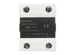 Relé De Estado Sólido Brm-40 40a 24-480vac Para Automatización Industrial