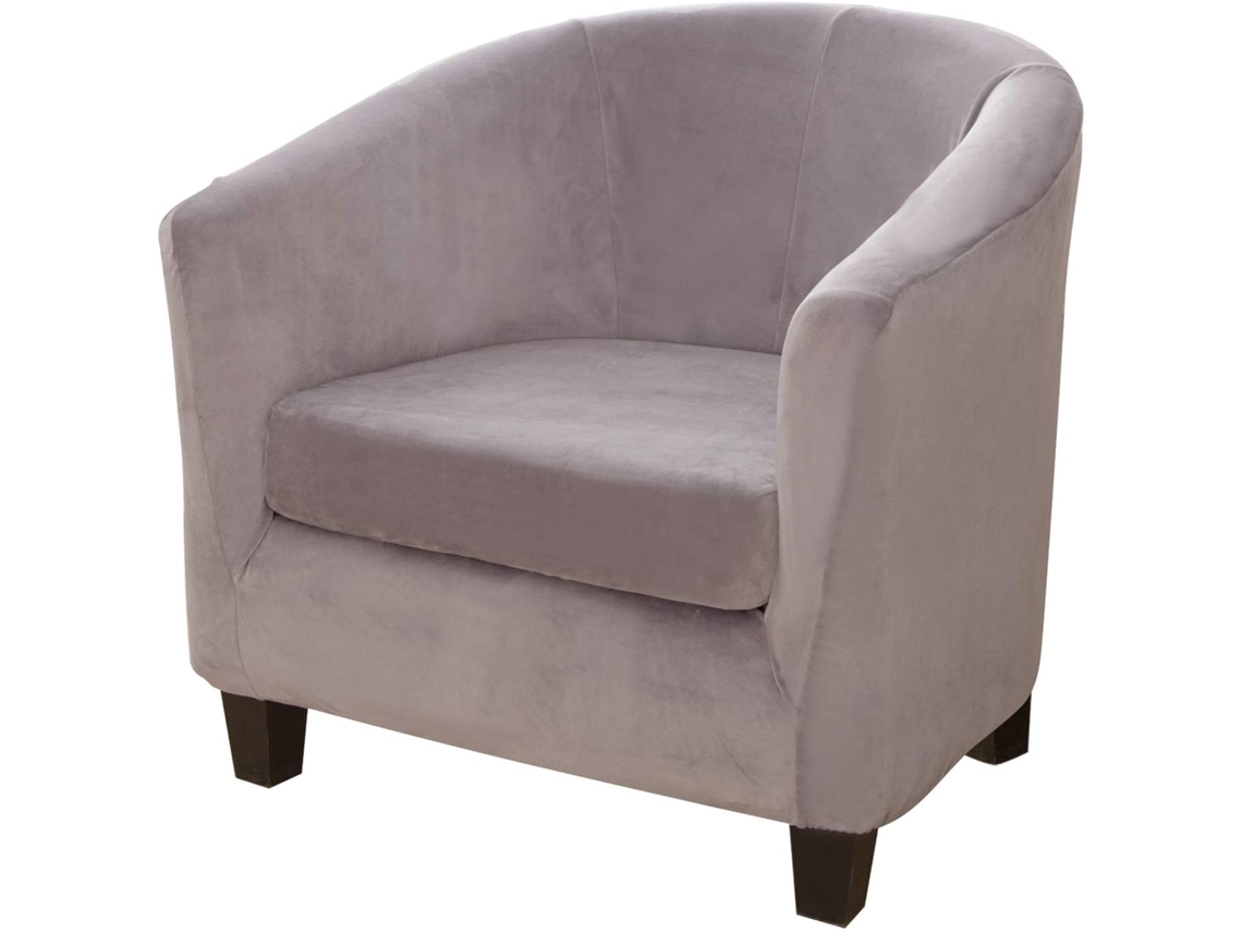 TRUYUETY Capas Elásticas Para Poltronas (cinza Prata)