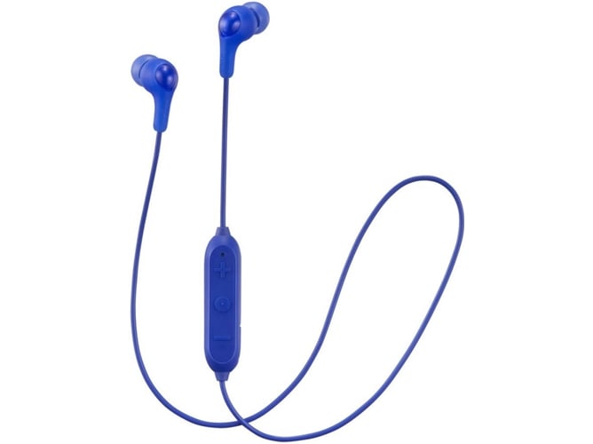 Auriculares Bluetooth JVC HA-FX9BT-A-E (In Ear - Micrófono - Azul)