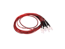 Kit de luces LED para coches RC 1/10 1/8, 8 luces (2 blancas, 2 rojas, 4 amarillas) para TRX HSP Redcat Axial SCX10 D90 HPI