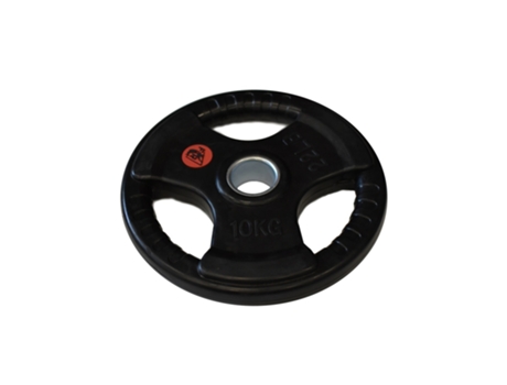 Disco de Musculación de pesas olímpico con asas FIT & RACK 10 kg