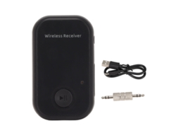 Adaptador de audio inalámbrico Bluetooth para coche, multifuncional, portátil, manos libres, entrada asistida, receptor de música*