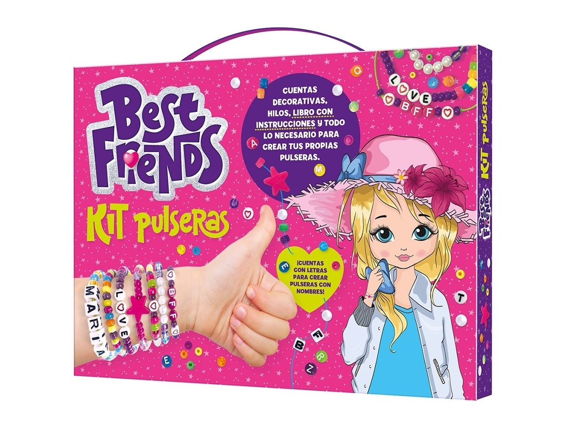 Kit Creativo Art Best Friends Pulseras de La Amistad LUDUM