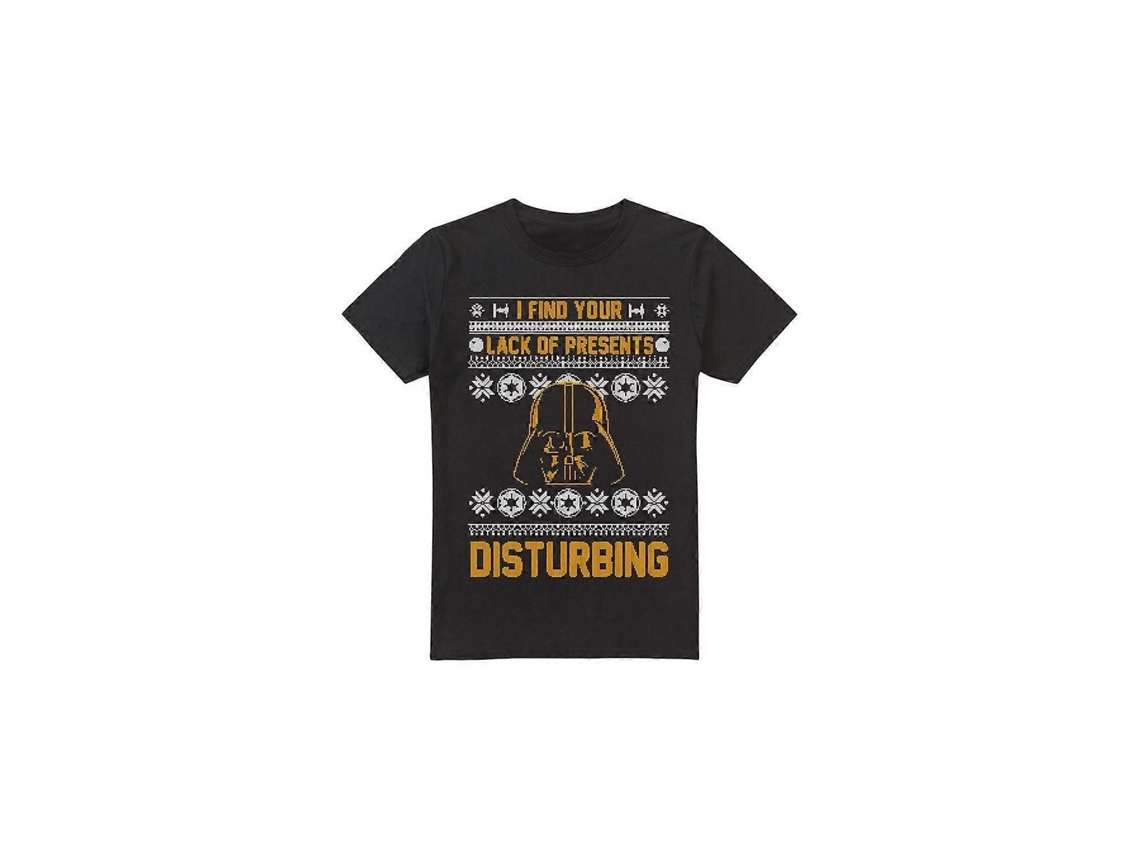 Camiseta de Star Wars para hombre "Falta de regalos navideños" Fair Isle Hengjian
