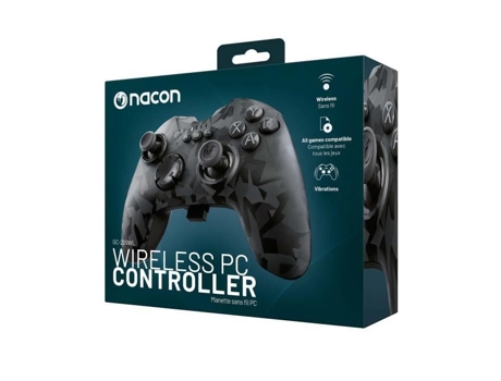 Controlador de juegos inalámbrico para PC Gc-200 Urban Camo 2,4 Ghz. NACON