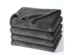 Manta De Forro Polar Ultrasuave, Tamaño Doble, 220x230cm, Sin Deshilacharse Ni Formar Burbujas, 280gsm, Cómoda.