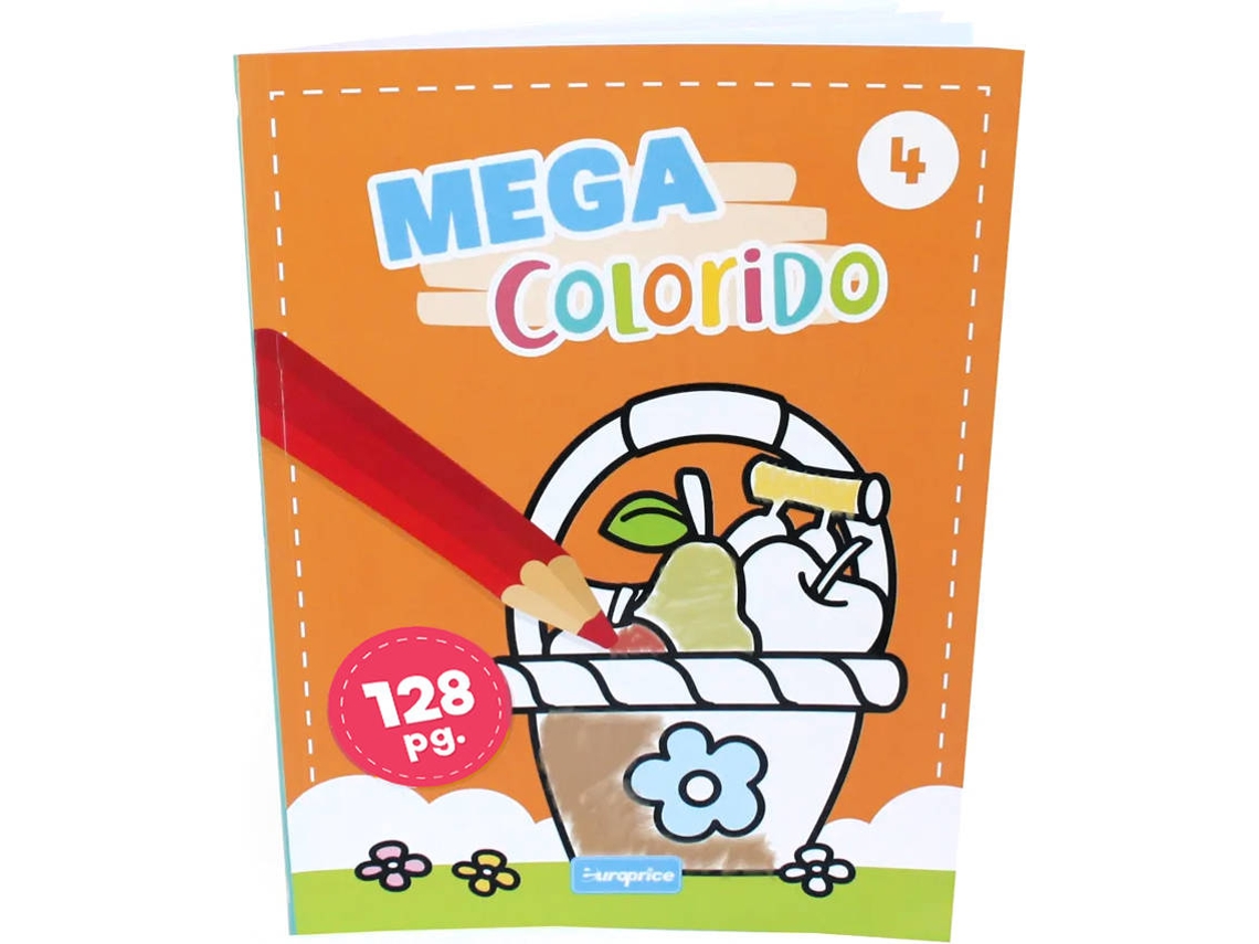 Libro Mega Colorido (2019) - 4 de EUROPRICE (Portugués)