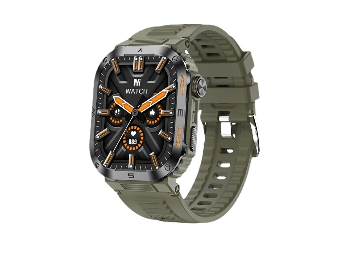 Reloj inteligente militar para exteriores, Bluetooth, llamada, Gps, deportivo, resistente al agua, rastreador de ejercicios, reloj inteligente para Huawei