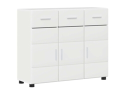 Aparador | Buffet con puerta Florin Blanco brillante 88,5 x 30,5 x 73 cm