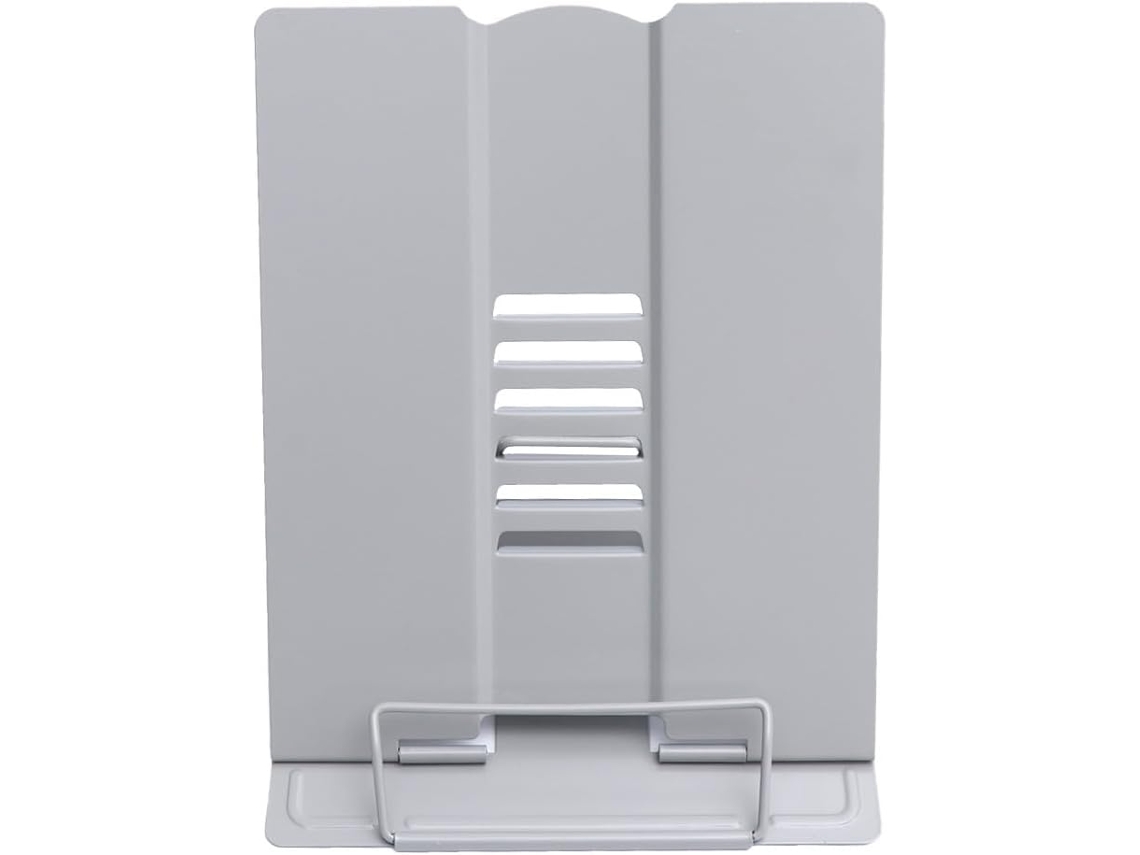 Soporte De Lectura Metálico Ajustable Para Tablet Y Libro, Ligero Y Multifuncional.