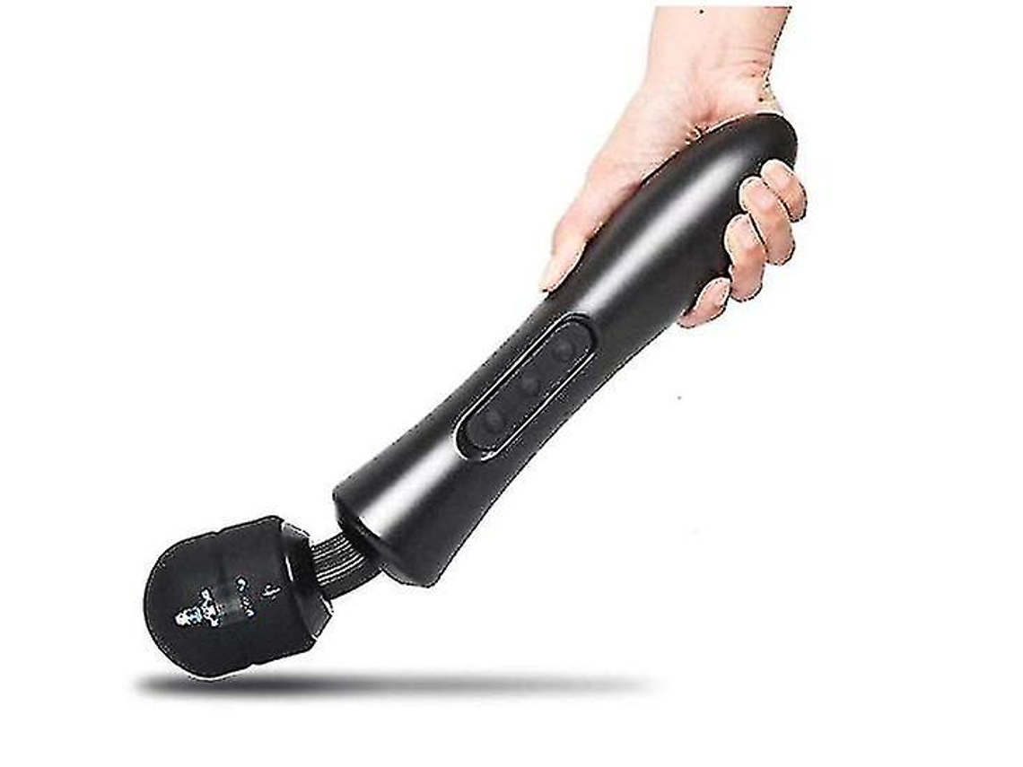 Masajeador personal de tejido profundo inalámbrico súper potente Yizhood, 8 velocidades, 20 modos, masaje de percusión eléctrico de mano
