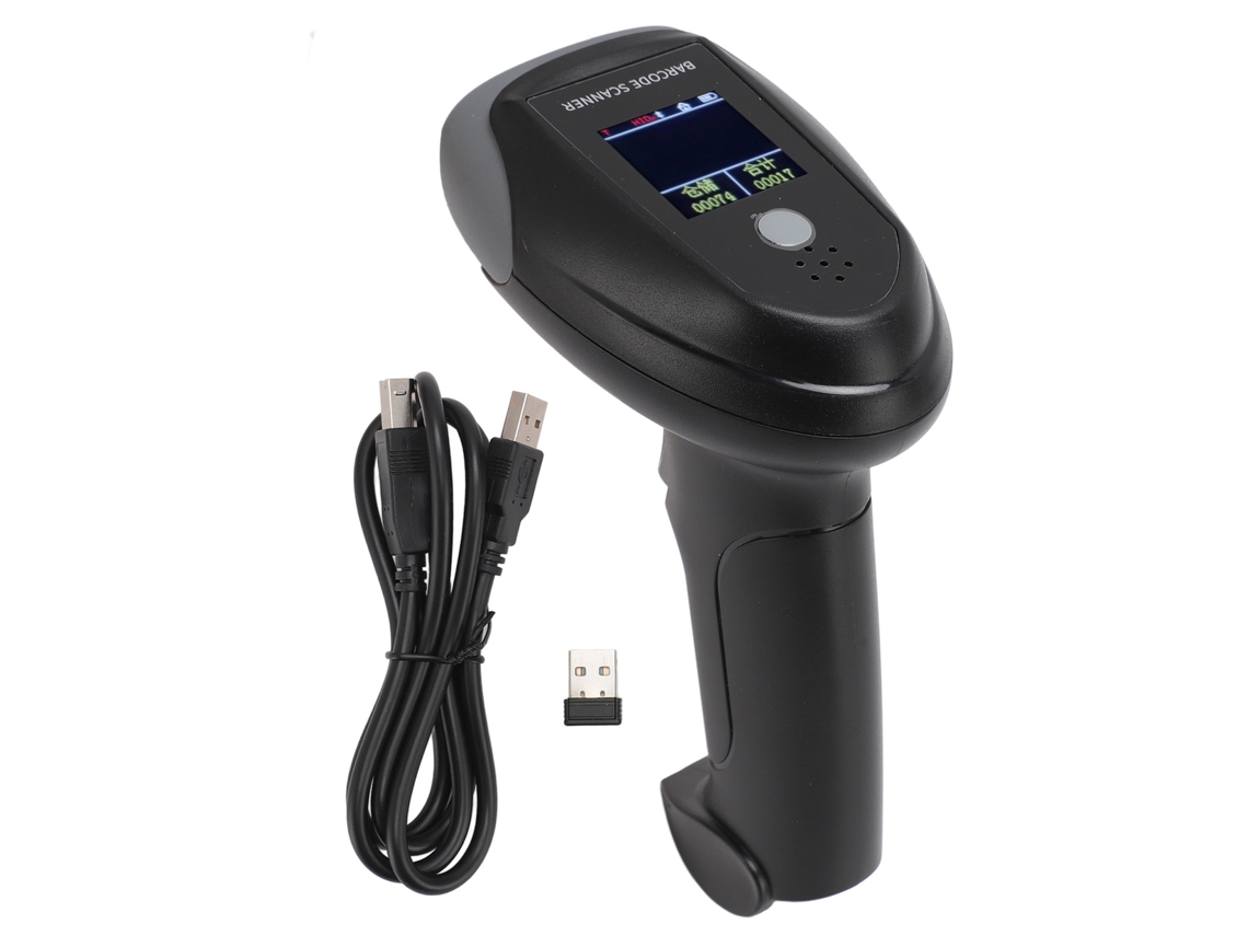 Escáner De Códigos De Barras Portátil Cableado Inalámbrico 2.4g Bluetooth 1d 2d Qr Para Tienda Supermercado Almacén
