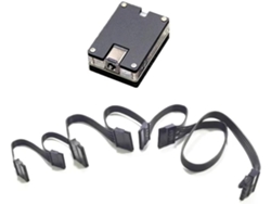 Módulo De Alimentación Para Disco Duro Dc5525 De 12 V A 5 V Para 6 Sata