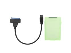 Cable Adaptador De Disco Duro Cable De Conversión De Hdd/ssd Sata Usb3.0 De 2.5 Pulgadas Con Caja De Protección Absverde