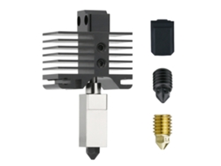 Kit de extrusor mejorado para impresora 3D Bamboo X1 Carbon Combo P1p con boquillas adicionales y tapa de silicona de 300 °C.
