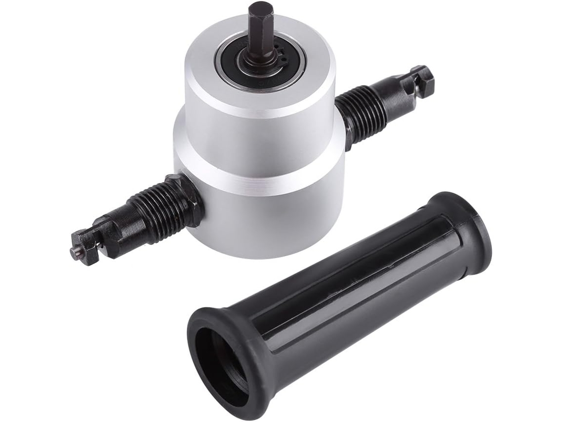 Broca Para Taladro Eléctrico Con Doble Cabezal De Corte - Placa De Corte De Metal