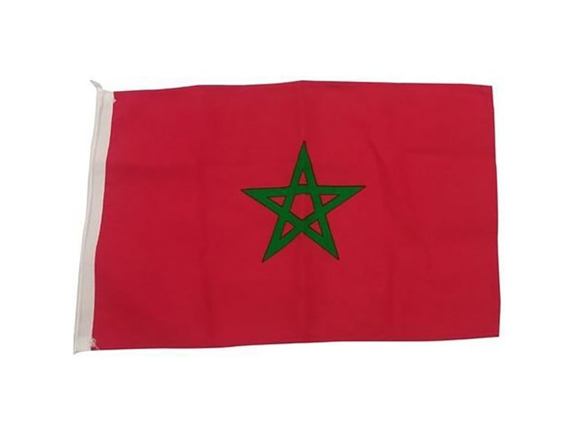 Bandeira de Marrocos Colorido 30 X 45 Cmgoldenship