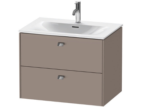 Mueble DURAVIT Brioso bajo lavabo montado en la pared 72,0 x 47,9 cm 2 cajones incl. recorte de sifón y delantal para lavabo Viu 234473