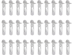 Paquete De 30 Clavijas Transparentes Para Estantes De Gabinete, Clip De Soporte Autoblocante Para Soporte De Muebles,