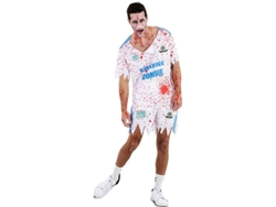 Disfraz de Jugador de Fútbol Zombie blanco para hombre