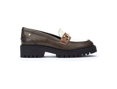 Zapatos de Mujer PIKOLINOS Aviles Taglia Uk Piel Verde (37)