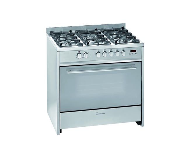 Cocina MEIRELES E 911 X-EV990SPX (121 L - Gas Butano-Propano - Inox) 90x60