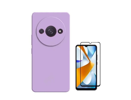 Protector de Pantalla para Xiaomi Redmi A3 GIFT4ME Morado