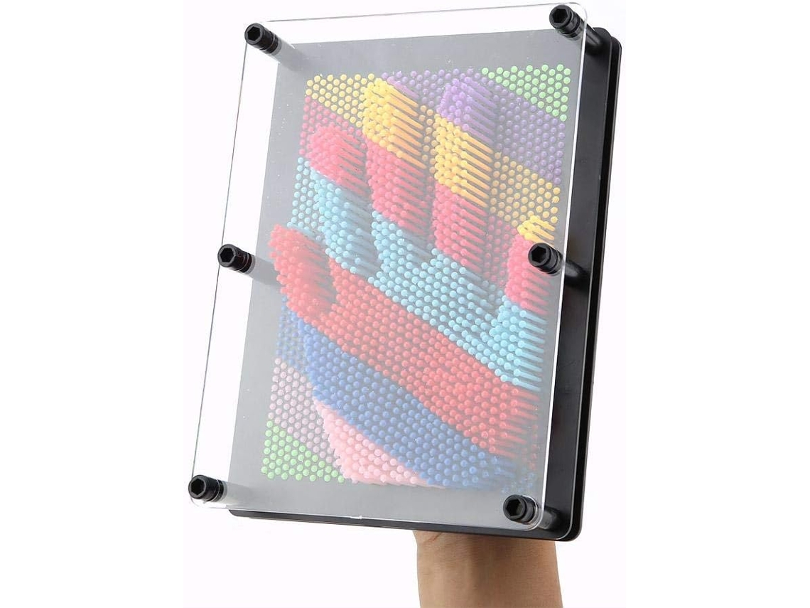 3D Pin Art Jogo de Tabuleiro Ficção Inspira a Imaginação Brinquedos Mesa Grandes Desafio Sensorial Escultura Craft Toys para Crianças e