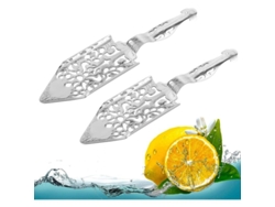 Cucharas De Absenta De Acero Inoxidable, 2 Piezas Con Ranuras Para Azúcar, Para Cócteles De Bar, Jarrón De Cristal De Ajenjo