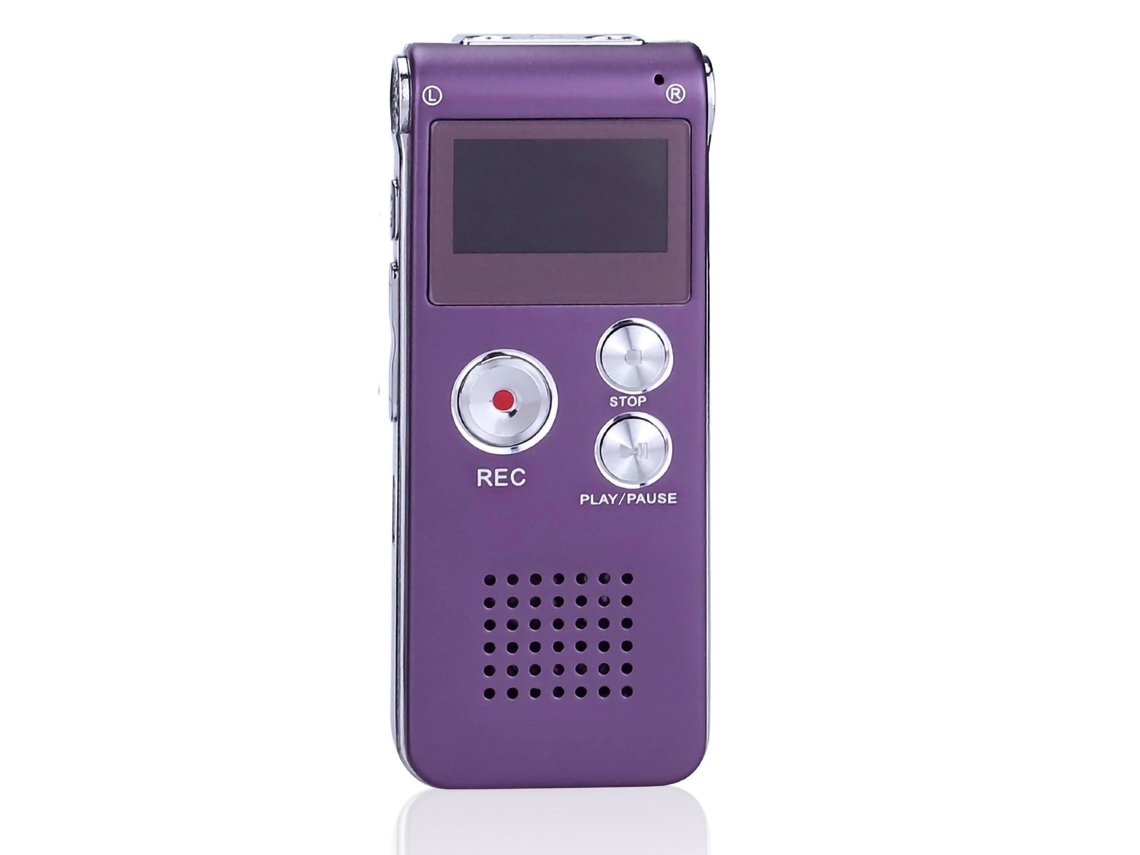 Grabadora De Voz 8gb Grabadora Digital Activada Por Voz Con Reproductor Mp3