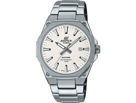 Reloj CASIO Edifice Hombre (Acero - Plateado)