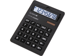 Calculadora Básica OLYMPIA LCD 908 Jumbo Negro (8 dígitos)