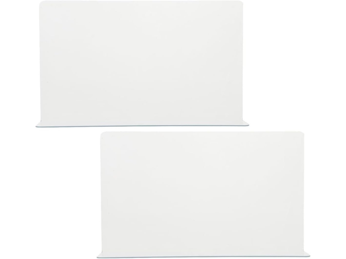 Juego De 2 Protectores Antisalpicaduras De Pvc Transparente, Barreras Contra El Agua Para Baño, Aceite E Impermeables.